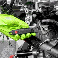 Sealey AK9574 Premier Adjustable Wide Jaw Wrench 200mm