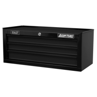 Sealey AP22309BK American PRO Mid-Box Tool Chest 3 Drawer - Black
