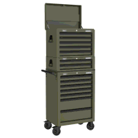 Sealey AP26479TK Superline PRO Heavy-Duty Rollcab 7 Drawer - Khaki