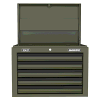 Sealey AP26059TK Superline PRO Heavy-Duty Topchest 5 Drawer - Khaki