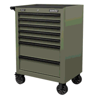 Sealey AP26479TK Superline PRO Heavy-Duty Rollcab 7 Drawer - Khaki
