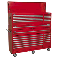 Sealey AP66COMBO1 Topchest, Mid-Box Tool Ches...