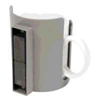 Sealey APCHG Magnetic Cup/Can Holder - Grey