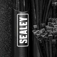 Sealey APCTHBXL Large Magnetic Cable Tie Holder - Black