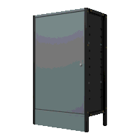 Sealey APMRB3 Modular Racking Base Cupboard Unit 3 Shelves 580mm