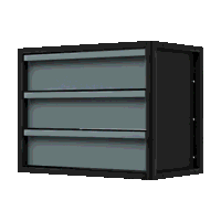 Sealey APMRM3 Modular Racking Mid Unit 3 Draw...