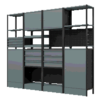 Sealey APMRSTACK2 Modular Racking System Combo 2.32m