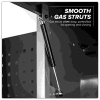 Sealey APMSBESTACK03SS Superline PRO Black Edition Storage System with Stainless Worktop 2.04m