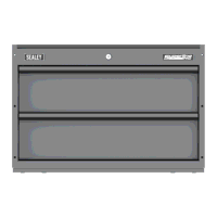 Sealey APMSC3 Superline PRO Connect Modular Storage System Cabinet 2 Drawer