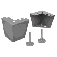 Sealey APMSC8 Superline PRO Adjustable Feet for APMSC1, APMSC2, APMSC3, APMSC4  APMSC5