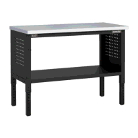 Sealey APMWB50COMBOSS Superline PRO Modular Workbench with Pegboard Back Panel Stainless Steel Worktop 1265mm