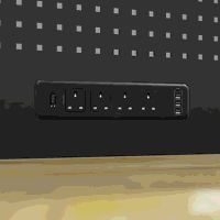 Sealey APMWB60PB Superline PRO Modular Pegboard Back Panel with Power Bar 1500mm