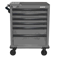 Sealey APMWS2 Superline PRO Rollcab 6 Drawer with Vice Base - Grey/Black