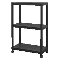 Sealey APPR3 Plastic Racking Unit with 3 Shel...