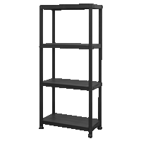 Sealey APPR4 Plastic Racking Unit with 4 Shel...