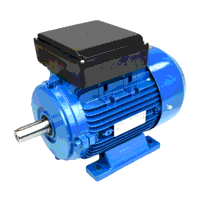 Amtecs IE1 0.37kW 2 Pole Single Phase Perm Ca...
