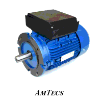 Amtecs IE1 0.55kW 2 Pole Single Phase Perm Ca...