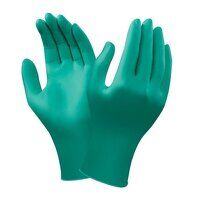 Ansell Green Large Touch N Tuff Nitrile Dispo...