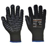 Anti Vibration Gloves (Black / M / R)