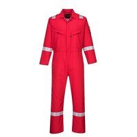 Araflame Silver Coverall (Red / 38 / R)