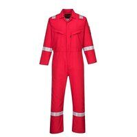 Araflame Silver Coverall (Red / 42 / R)