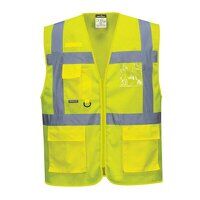 Athens Hi-Vis Mesh Executive Vest  (Yellow / L / R)