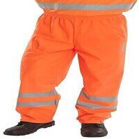 B-Seen PU Over Trousers Orange 3XL