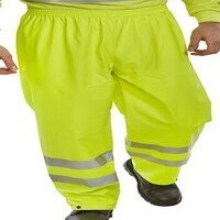 B-Seen PU Over Trousers Saturn Yellow S