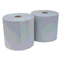 Sealey BLU400 2-Ply Blue Wiper Roll 400m x 26...