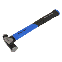 Sealey BPHG16 Ball Pein Hammer with Fibreglass Shaft 16oz