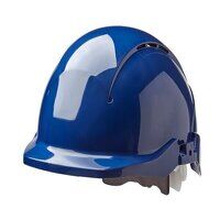 CONCEPT CORE REDUCED PEAK SAFETY HELMET BLUE 