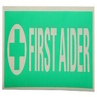 FIRST AIDER REFLECTIVE BACK   