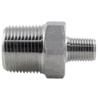 1/4inch x 1/8inch BSPT Reducing Nipple 3000LB...