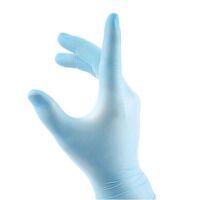 Beeswift Blue Large Nitrile Disposable Gloves...