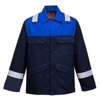 Portwest Bizflame Work Jacket (Navy/Royal / M...