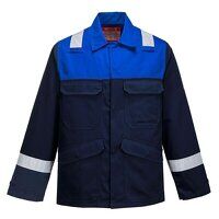 Portwest Bizflame Work Jacket (Navy/Royal / X...