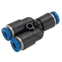 Black & Blue Plastic Fittings