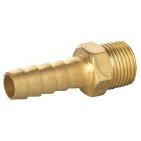 1inch BSPT x 3/4inch Hose ID Male Brass Taper...