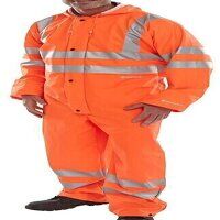 Bseen PU Coverall Orange XXL