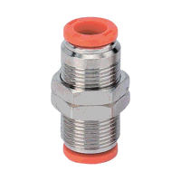 2L11001 4mm Push in Bulkhead Connector