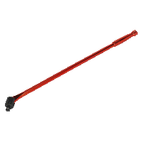 AK730R Sealey 600mm 1/2inch Sq Drive Red Breaker Bar