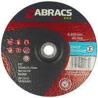 CLEARANCE Abracs 180mm x 6mm Proflex Metal Gr...