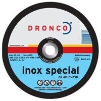 CLEARANCE Dronco 180mm x 2.2mm x 22.23mm INOX...