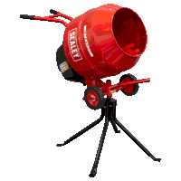 Sealey CMX135 135L Cement Mixer with Stand 55...