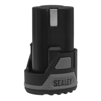 Sealey CP108VCOMBO7EU 5 x 10.8V SV10.8 Series Cordless Combo Kit - 2 Batteries  Euro Plug