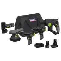 Sealey CP108VCOMBO7EU 5 x 10.8V SV10.8 Series...