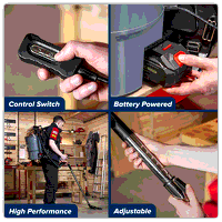 Sealey CP40VBV SV20 Series Backpack Vacuum Cleaner 40V - Body Only