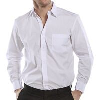 Classic Shirt Long Shirt White 17.5inch Neck