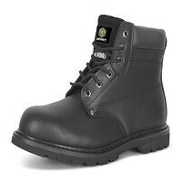 Click Goodyear Welted 6 Inch Boot Black Size ...