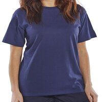Click Heavy Weight Tee Shirt Navy Blue M